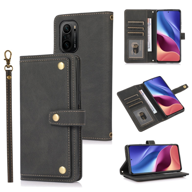 PU + TPU Horizontal Flip Leather Case with Holder & Card Slot & Wallet & Lanyard, For Huawei P20 Lite, For Huawei P30, For Xiaomi Mi 11 Pro, For Xiaomi Redmi K40