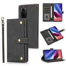 Load image into Gallery viewer, PU + TPU Horizontal Flip Leather Case with Holder &amp; Card Slot &amp; Wallet &amp; Lanyard, For Huawei P20 Lite, For Huawei P30, For Xiaomi Mi 11 Pro, For Xiaomi Redmi K40