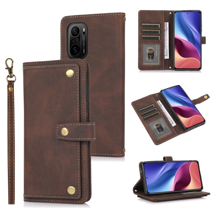 PU + TPU Horizontal Flip Leather Case with Holder & Card Slot & Wallet & Lanyard, For Huawei P20 Lite, For Huawei P30, For Xiaomi Mi 11 Pro, For Xiaomi Redmi K40