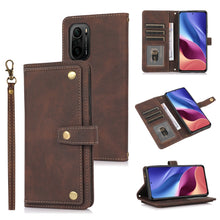 Load image into Gallery viewer, PU + TPU Horizontal Flip Leather Case with Holder &amp; Card Slot &amp; Wallet &amp; Lanyard, For Huawei P20 Lite, For Huawei P30, For Xiaomi Mi 11 Pro, For Xiaomi Redmi K40