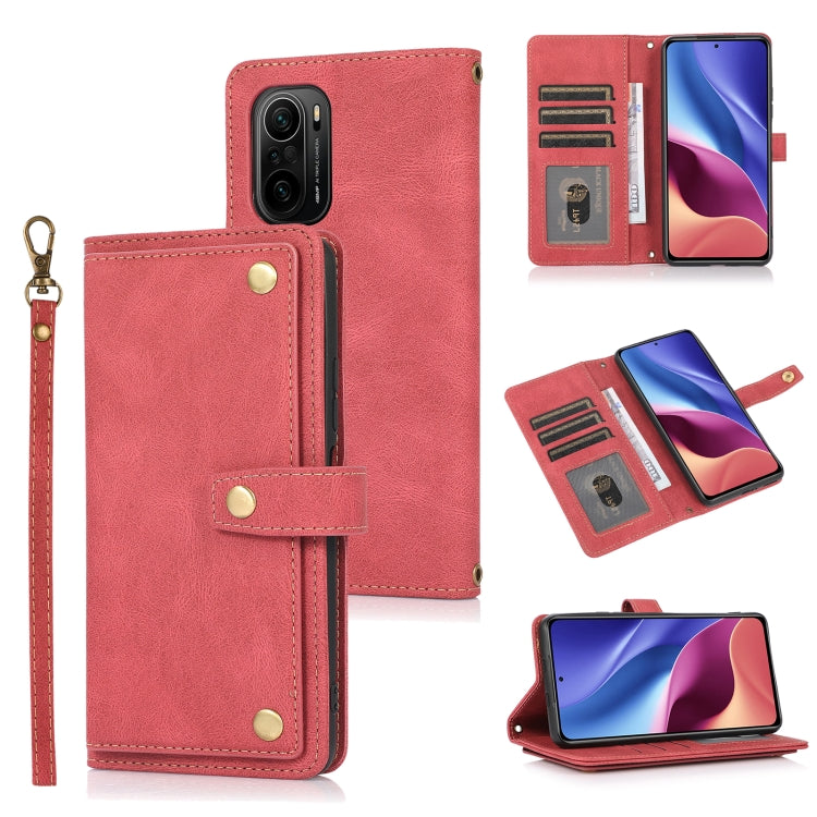 PU + TPU Horizontal Flip Leather Case with Holder & Card Slot & Wallet & Lanyard, For Huawei P20 Lite, For Huawei P30, For Xiaomi Mi 11 Pro, For Xiaomi Redmi K40
