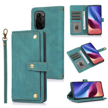 Load image into Gallery viewer, PU + TPU Horizontal Flip Leather Case with Holder &amp; Card Slot &amp; Wallet &amp; Lanyard, For Huawei P20 Lite, For Huawei P30, For Xiaomi Mi 11 Pro, For Xiaomi Redmi K40