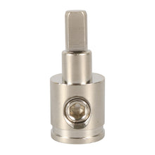 Load image into Gallery viewer, A5679 2 PCS Car Large Size Nickel-plated Brass 0GA to 4GA Audio Terminal Block, A5679