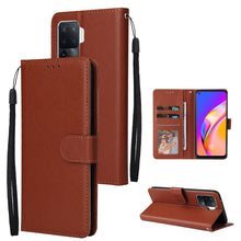 Load image into Gallery viewer, Multifunctional Horizontal Flip Leather Case, with Three Card Slot &amp; Holder &amp; Double Zip Wallett &amp; Photo Frame &amp; Lanyard, For OPPO A94 4G, For OPPO Realme 8 / 8 Pro 4G, For Xiaomi Redmi Note 10 5G