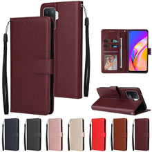 Load image into Gallery viewer, Multifunctional Horizontal Flip Leather Case, with Three Card Slot &amp; Holder &amp; Double Zip Wallett &amp; Photo Frame &amp; Lanyard, For OPPO A94 4G, For OPPO Realme 8 / 8 Pro 4G, For Xiaomi Redmi Note 10 5G