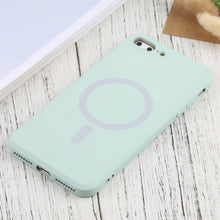 Load image into Gallery viewer, Silicone Full Coverage Shockproof Magsafe Case, For iPhone 7 Plus / 8 Plus, For iPhone SE 2022 / SE 2020 / 7 / 8