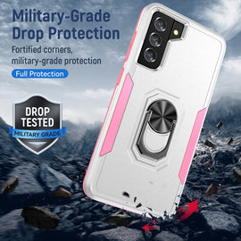 Pioneer Armor Heavy Duty PC + TPU Shockproof Case with Holder, For Samsung Galay S21 5G, For Samsung Galay S21+ 5G, For Samsung Galay S21 Ultra 5G, For Samsung Galay S21 FE, For Samsung Galay A32 5G, For Samsung Galay A32 4G