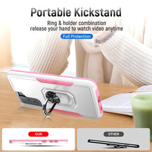 Load image into Gallery viewer, Pioneer Armor Heavy Duty PC + TPU Shockproof Case with Holder, For Samsung Galay S21 5G, For Samsung Galay S21+ 5G, For Samsung Galay S21 Ultra 5G, For Samsung Galay S21 FE, For Samsung Galay A32 5G, For Samsung Galay A32 4G