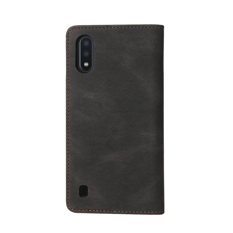 Simple Suction Closure Horizontal Flip Leather Case with Holder & Card Slot & Wallet, For Samsung Galaxy A01 EU Version, For Samsung Galaxy A02, For Samsung Galaxy A02s, For Samsung Galaxy A11 EU Version, For Samsung Galaxy A11 US Version              ...