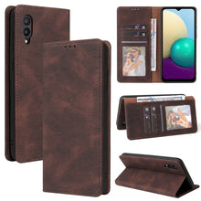Load image into Gallery viewer, Simple Suction Closure Horizontal Flip Leather Case with Holder &amp; Card Slot &amp; Wallet, For Samsung Galaxy A01 EU Version, For Samsung Galaxy A02, For Samsung Galaxy A02s, For Samsung Galaxy A11 EU Version, For Samsung Galaxy A11 US Version              ...