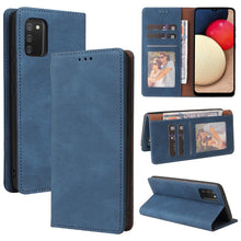 Load image into Gallery viewer, Simple Suction Closure Horizontal Flip Leather Case with Holder &amp; Card Slot &amp; Wallet, For Samsung Galaxy A01 EU Version, For Samsung Galaxy A02, For Samsung Galaxy A02s, For Samsung Galaxy A11 EU Version, For Samsung Galaxy A11 US Version              ...