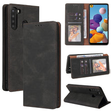 Load image into Gallery viewer, Simple Suction Closure Horizontal Flip Leather Case with Holder &amp; Card Slot &amp; Wallet, For Samsung Galaxy A01 EU Version, For Samsung Galaxy A02, For Samsung Galaxy A02s, For Samsung Galaxy A11 EU Version, For Samsung Galaxy A11 US Version              ...