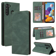 Load image into Gallery viewer, Simple Suction Closure Horizontal Flip Leather Case with Holder &amp; Card Slot &amp; Wallet, For Samsung Galaxy A01 EU Version, For Samsung Galaxy A02, For Samsung Galaxy A02s, For Samsung Galaxy A11 EU Version, For Samsung Galaxy A11 US Version              ...