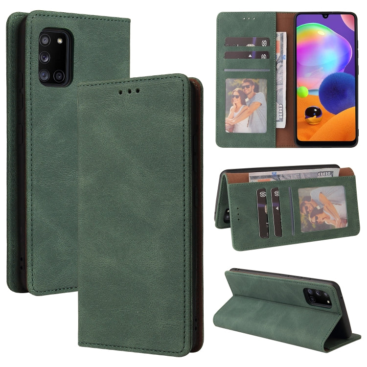 Simple Suction Closure Horizontal Flip Leather Case with Holder & Card Slot & Wallet, For Samsung Galaxy A01 EU Version, For Samsung Galaxy A02, For Samsung Galaxy A02s, For Samsung Galaxy A11 EU Version, For Samsung Galaxy A11 US Version              ...