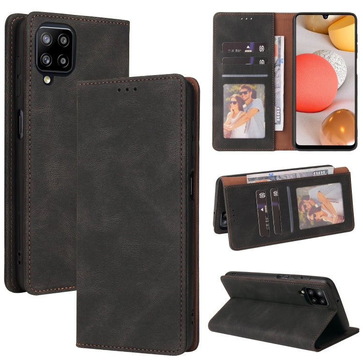 Simple Suction Closure Horizontal Flip Leather Case with Holder & Card Slot & Wallet, For Samsung Galaxy A40, For Samsung Galaxy A42 5G, For Samsung Galaxy A50, For Samsung Galaxy A51, For Samsung Galaxy A51 5G, For Samsung Galaxy A52 5G / 4G          ...