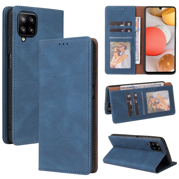 Simple Suction Closure Horizontal Flip Leather Case with Holder & Card Slot & Wallet, For Samsung Galaxy A40, For Samsung Galaxy A42 5G, For Samsung Galaxy A50, For Samsung Galaxy A51, For Samsung Galaxy A51 5G, For Samsung Galaxy A52 5G / 4G          ...