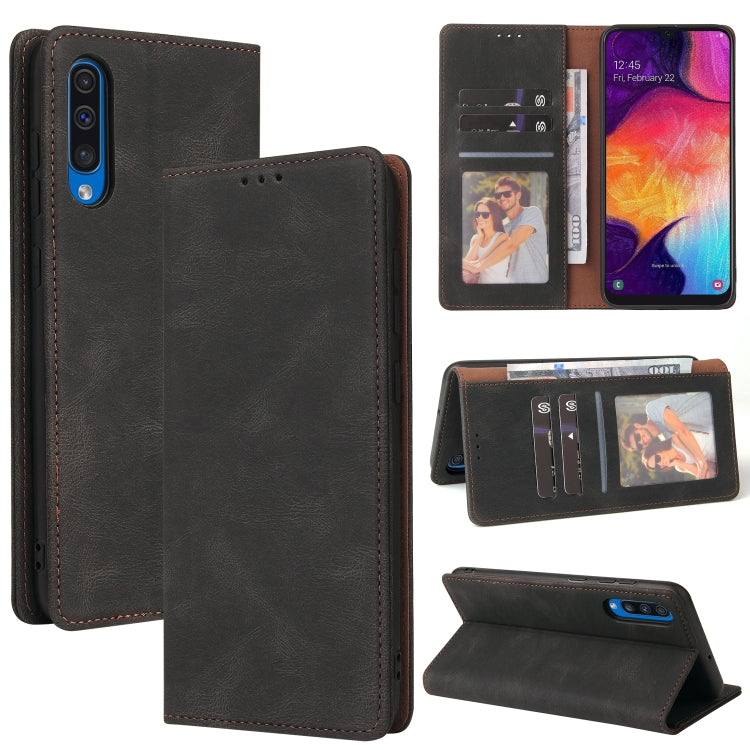 Simple Suction Closure Horizontal Flip Leather Case with Holder & Card Slot & Wallet, For Samsung Galaxy A40, For Samsung Galaxy A42 5G, For Samsung Galaxy A50, For Samsung Galaxy A51, For Samsung Galaxy A51 5G, For Samsung Galaxy A52 5G / 4G          ...