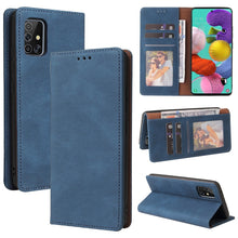 Load image into Gallery viewer, Simple Suction Closure Horizontal Flip Leather Case with Holder &amp; Card Slot &amp; Wallet, For Samsung Galaxy A40, For Samsung Galaxy A42 5G, For Samsung Galaxy A50, For Samsung Galaxy A51, For Samsung Galaxy A51 5G, For Samsung Galaxy A52 5G / 4G          ...