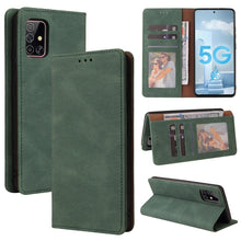 Load image into Gallery viewer, Simple Suction Closure Horizontal Flip Leather Case with Holder &amp; Card Slot &amp; Wallet, For Samsung Galaxy A40, For Samsung Galaxy A42 5G, For Samsung Galaxy A50, For Samsung Galaxy A51, For Samsung Galaxy A51 5G, For Samsung Galaxy A52 5G / 4G          ...