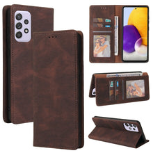 Load image into Gallery viewer, Simple Suction Closure Horizontal Flip Leather Case with Holder &amp; Card Slot &amp; Wallet, For Samsung Galaxy A40, For Samsung Galaxy A42 5G, For Samsung Galaxy A50, For Samsung Galaxy A51, For Samsung Galaxy A51 5G, For Samsung Galaxy A52 5G / 4G          ...