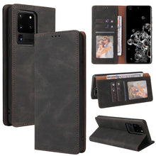 Load image into Gallery viewer, Simple Suction Closure Horizontal Flip Leather Case with Holder &amp; Card Slot &amp; Wallet, For Samsung Galaxy Note10, For Samsung Galaxy Note20 Ultra, For Samsung Galaxy S20 Ultra, For Samsung Galaxy S21 5G, For Samsung Galaxy S21 FE 5G                     ...