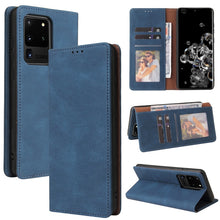 Load image into Gallery viewer, Simple Suction Closure Horizontal Flip Leather Case with Holder &amp; Card Slot &amp; Wallet, For Samsung Galaxy Note10, For Samsung Galaxy Note20 Ultra, For Samsung Galaxy S20 Ultra, For Samsung Galaxy S21 5G, For Samsung Galaxy S21 FE 5G                     ...
