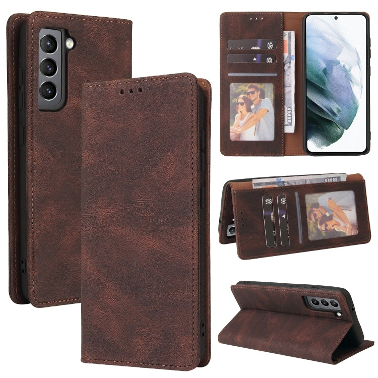 Simple Suction Closure Horizontal Flip Leather Case with Holder & Card Slot & Wallet, For Samsung Galaxy Note10, For Samsung Galaxy Note20 Ultra, For Samsung Galaxy S20 Ultra, For Samsung Galaxy S21 5G, For Samsung Galaxy S21 FE 5G                     ...