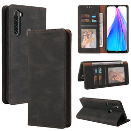 Simple Suction Closure Horizontal Flip Leather Case with Holder & Card Slot & Wallet, For Xiaomi Redmi Note 8T, For Xiaomi Redmi Note 9 / 10X 4G, For Xiaomi Redmi Note 8, For Xiaomi Redmi Note 8 Pro, For Xiaomi Redmi Note 10, For Xiaomi Redmi Note 10 P...