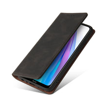 Load image into Gallery viewer, Simple Suction Closure Horizontal Flip Leather Case with Holder &amp; Card Slot &amp; Wallet, For Xiaomi Redmi Note 8T, For Xiaomi Redmi Note 9 / 10X 4G, For Xiaomi Redmi Note 8, For Xiaomi Redmi Note 8 Pro, For Xiaomi Redmi Note 10, For Xiaomi Redmi Note 10 P...
