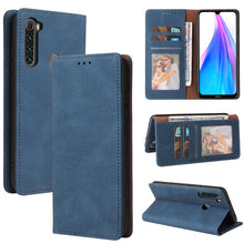 Load image into Gallery viewer, Simple Suction Closure Horizontal Flip Leather Case with Holder &amp; Card Slot &amp; Wallet, For Xiaomi Redmi Note 8T, For Xiaomi Redmi Note 9 / 10X 4G, For Xiaomi Redmi Note 8, For Xiaomi Redmi Note 8 Pro, For Xiaomi Redmi Note 10, For Xiaomi Redmi Note 10 P...