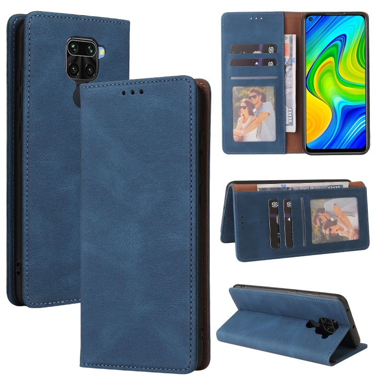 Simple Suction Closure Horizontal Flip Leather Case with Holder & Card Slot & Wallet, For Xiaomi Redmi Note 8T, For Xiaomi Redmi Note 9 / 10X 4G, For Xiaomi Redmi Note 8, For Xiaomi Redmi Note 8 Pro, For Xiaomi Redmi Note 10, For Xiaomi Redmi Note 10 P...