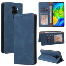 Load image into Gallery viewer, Simple Suction Closure Horizontal Flip Leather Case with Holder &amp; Card Slot &amp; Wallet, For Xiaomi Redmi Note 8T, For Xiaomi Redmi Note 9 / 10X 4G, For Xiaomi Redmi Note 8, For Xiaomi Redmi Note 8 Pro, For Xiaomi Redmi Note 10, For Xiaomi Redmi Note 10 P...
