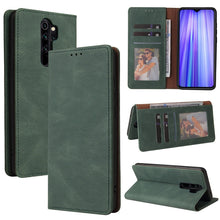 Load image into Gallery viewer, Simple Suction Closure Horizontal Flip Leather Case with Holder &amp; Card Slot &amp; Wallet, For Xiaomi Redmi Note 8T, For Xiaomi Redmi Note 9 / 10X 4G, For Xiaomi Redmi Note 8, For Xiaomi Redmi Note 8 Pro, For Xiaomi Redmi Note 10, For Xiaomi Redmi Note 10 P...