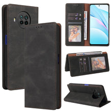 Load image into Gallery viewer, Simple Suction Closure Horizontal Flip Leather Case with Holder &amp; Card Slot &amp; Wallet, For Xiaomi Redmi Note 8T, For Xiaomi Redmi Note 9 / 10X 4G, For Xiaomi Redmi Note 8, For Xiaomi Redmi Note 8 Pro, For Xiaomi Redmi Note 10, For Xiaomi Redmi Note 10 P...