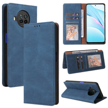 Load image into Gallery viewer, Simple Suction Closure Horizontal Flip Leather Case with Holder &amp; Card Slot &amp; Wallet, For Xiaomi Redmi Note 8T, For Xiaomi Redmi Note 9 / 10X 4G, For Xiaomi Redmi Note 8, For Xiaomi Redmi Note 8 Pro, For Xiaomi Redmi Note 10, For Xiaomi Redmi Note 10 P...