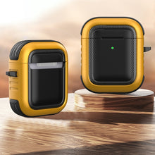 Load image into Gallery viewer, Wireless Earphones Shockproof TPU + PC Protective Case with Carabiner, For AirPods 1 / 2, For AirPods Pro
