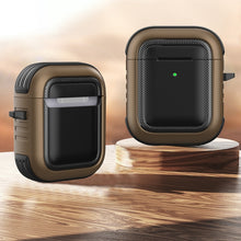 Load image into Gallery viewer, Wireless Earphones Shockproof TPU + PC Protective Case with Carabiner, For AirPods 1 / 2, For AirPods Pro