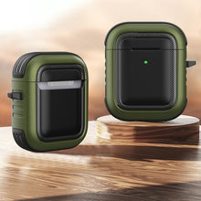 Load image into Gallery viewer, Wireless Earphones Shockproof TPU + PC Protective Case with Carabiner, For AirPods 1 / 2, For AirPods Pro
