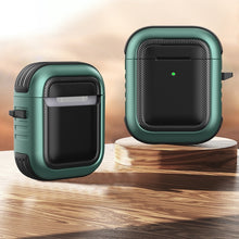 Load image into Gallery viewer, Wireless Earphones Shockproof TPU + PC Protective Case with Carabiner, For AirPods 1 / 2, For AirPods Pro