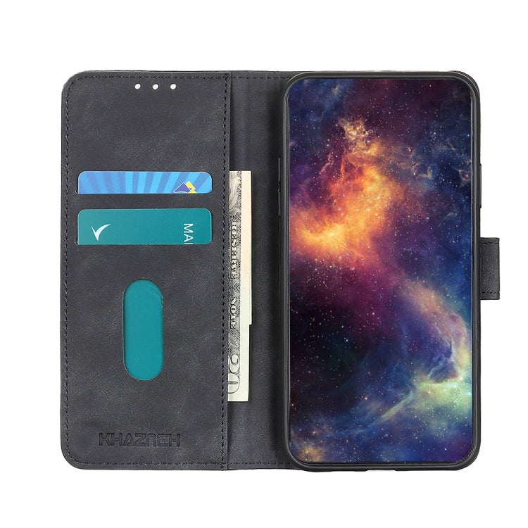 KHAZNEH Retro Texture Horizontal Flip Leather Case with Holder & Card Slots & Wallet, For Xiaomi Mi 11T / 11T Pro