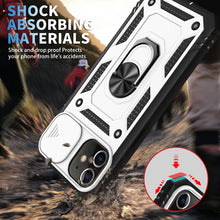Load image into Gallery viewer, Sliding Camera Cover Design TPU + PC Protective Case with 360 Degree Rotating Holder &amp; Card Slot, For iPhone 12 mini, For iPhone 12 / 12 Pro, For iPhone 12 Pro Max, For iPhone 11, For iPhone 11 Pro, For iPhone 11 Pro Max
