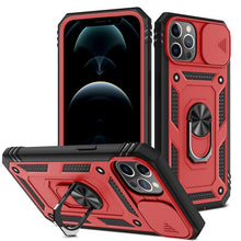 Load image into Gallery viewer, Sliding Camera Cover Design TPU + PC Protective Case with 360 Degree Rotating Holder &amp; Card Slot, For iPhone 12 mini, For iPhone 12 / 12 Pro, For iPhone 12 Pro Max, For iPhone 11, For iPhone 11 Pro, For iPhone 11 Pro Max