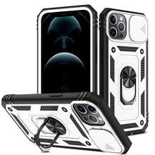 Load image into Gallery viewer, Sliding Camera Cover Design TPU + PC Protective Case with 360 Degree Rotating Holder &amp; Card Slot, For iPhone 12 mini, For iPhone 12 / 12 Pro, For iPhone 12 Pro Max, For iPhone 11, For iPhone 11 Pro, For iPhone 11 Pro Max