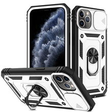 Load image into Gallery viewer, Sliding Camera Cover Design TPU + PC Protective Case with 360 Degree Rotating Holder &amp; Card Slot, For iPhone 12 mini, For iPhone 12 / 12 Pro, For iPhone 12 Pro Max, For iPhone 11, For iPhone 11 Pro, For iPhone 11 Pro Max