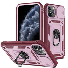 Load image into Gallery viewer, Sliding Camera Cover Design TPU + PC Protective Case with 360 Degree Rotating Holder &amp; Card Slot, For iPhone 12 mini, For iPhone 12 / 12 Pro, For iPhone 12 Pro Max, For iPhone 11, For iPhone 11 Pro, For iPhone 11 Pro Max