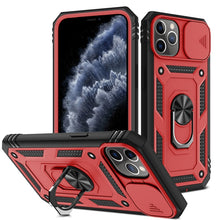 Load image into Gallery viewer, Sliding Camera Cover Design TPU + PC Protective Case with 360 Degree Rotating Holder &amp; Card Slot, For iPhone 12 mini, For iPhone 12 / 12 Pro, For iPhone 12 Pro Max, For iPhone 11, For iPhone 11 Pro, For iPhone 11 Pro Max