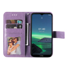 Load image into Gallery viewer, 7-petal Flowers Embossing Pattern Horizontal Flip PU Leather Case with Holder &amp; Card Slots &amp; Wallet &amp; Photo Frame, For Nokia 1.4, For Nokia G10 / G20 / 6.3, For Xiaomi Redmi 10, For OPPO Realme GT Master / Realme Q3 Pro