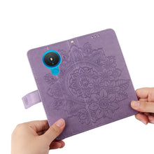 Load image into Gallery viewer, 7-petal Flowers Embossing Pattern Horizontal Flip PU Leather Case with Holder &amp; Card Slots &amp; Wallet &amp; Photo Frame, For Nokia 1.4, For Nokia G10 / G20 / 6.3, For Xiaomi Redmi 10, For OPPO Realme GT Master / Realme Q3 Pro