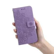 Load image into Gallery viewer, 7-petal Flowers Embossing Pattern Horizontal Flip PU Leather Case with Holder &amp; Card Slots &amp; Wallet &amp; Photo Frame, For Nokia 1.4, For Nokia G10 / G20 / 6.3, For Xiaomi Redmi 10, For OPPO Realme GT Master / Realme Q3 Pro