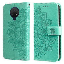 Load image into Gallery viewer, 7-petal Flowers Embossing Pattern Horizontal Flip PU Leather Case with Holder &amp; Card Slots &amp; Wallet &amp; Photo Frame, For Nokia 1.4, For Nokia G10 / G20 / 6.3, For Xiaomi Redmi 10, For OPPO Realme GT Master / Realme Q3 Pro